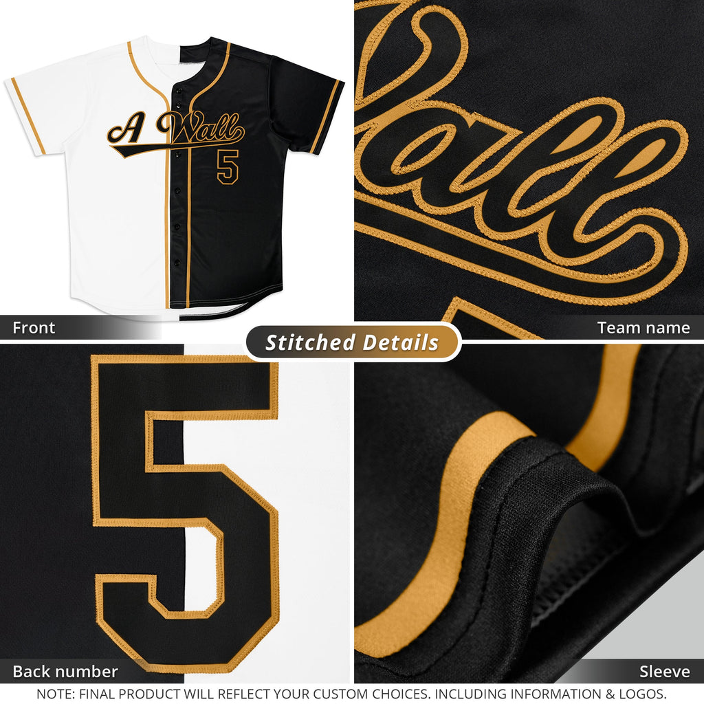 Custom Split Button Down Baseball Jersey Personalized Team Sports Uniform for Adults/Youth