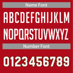 Custom Red White-Black Classic Tops Tank Top Basketball Jersey