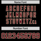 Custom Black Crimson-Khaki Classic Tops Basketball Jersey