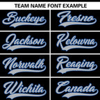 Custom Black Gray Full Button Design Authentic Baseball Jersey