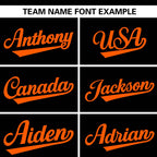 Custom Black Classic Style Authentic Stand Collar Baseball Jersey