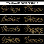 Custom Black Classic Style Authentic Stand Collar Baseball Jersey