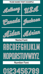 Custom Teal Gray-White Classic Tops Breathable Basketball Jersey