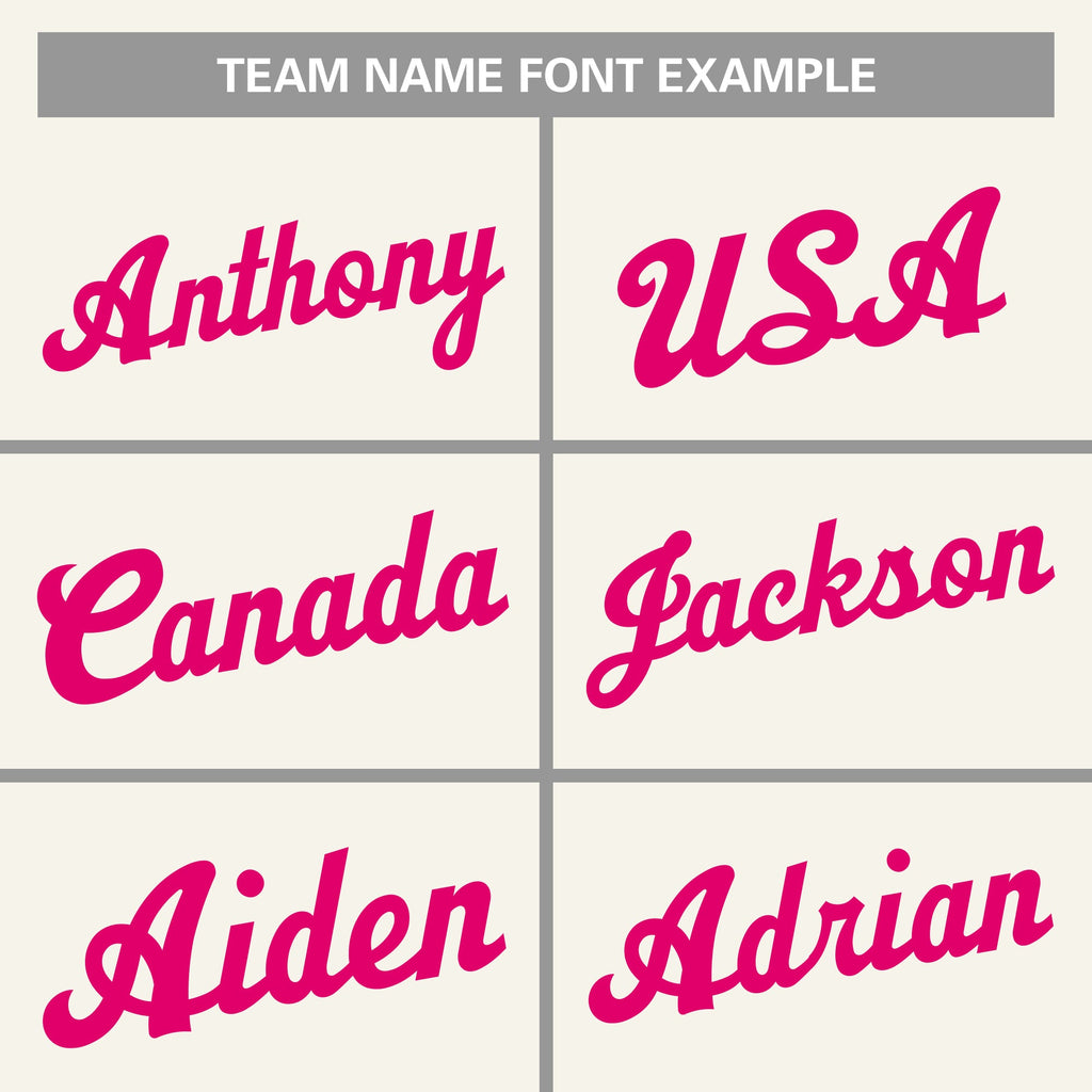 Custom Cream Pink Classic Tops Athletic Casual Basketball Jersey