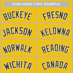 Custom Yellow Brown-White Classic Tops Men Casual Basketball Jersey