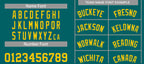 Custom Aqua YellowBull Classic Sets Curved Basketball Jersey