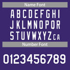 Custom Purple White Classic Tops Casual Basketball Jersey