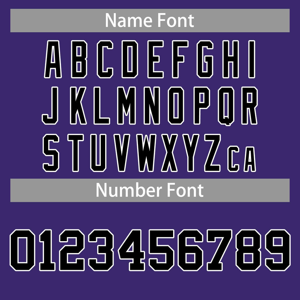 Custom Purple Black-White Classic Tops Casual Basketball Jersey