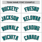 Custom White Teal-Black Classic Tops Fashion Sportwear Basketball Jersey
