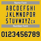 Custom Yellow Black-White Classic Tops Casual Basketball Jersey