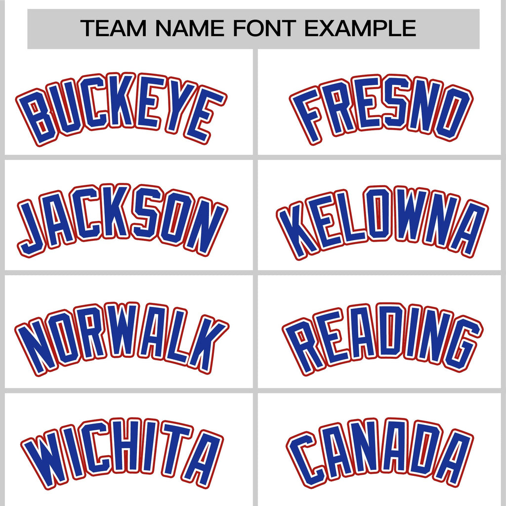 Custom White Royal-Red Classic Tops Athletic Basketball Jersey