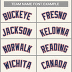Custom Cream Navy-Red Classic Tops Casual Basketball Jersey