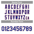 Custom White Royal-Red Classic Tops Men Casual Basketball Jersey