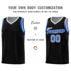 Custom Black Gray Wave Pattern Sports Uniform Basketball Jersey