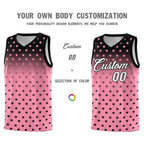 Custom Black Bright Green Gradient Start Pattern Basketball Jersey Sets