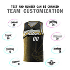 Custom Black Dot Scatter Graffiti Pattern Sports Uniform Basketball Jersey