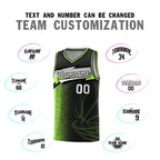 Custom Black Dot Scatter Graffiti Pattern Sports Uniform Basketball Jersey