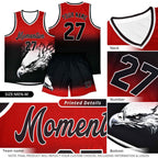 Custom Black Gray Eagle Pattern Graffiti Pattern Sports Uniform Basketball Jersey