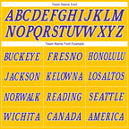 Custom Yellow Purple-White Classic Tops Casual Fake Sleeve Basketball Jersey