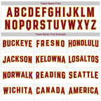 Custom White Maroon-Yellow Classic Tops Casual Fake Sleeve Basketball Jersey