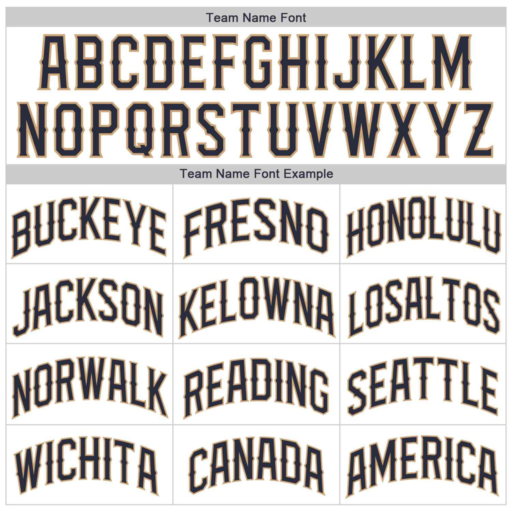 Custom White Navy-Old Gold Classic Tops Casual Fake Sleeve Basketball Jersey