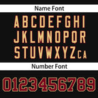 Custom Black Crimson-Khaki Stripe Fashion Raglan Sleeves Authentic Baseball Jersey