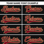 Custom Black Crimson-Khaki Stripe Fashion Raglan Sleeves Authentic Baseball Jersey