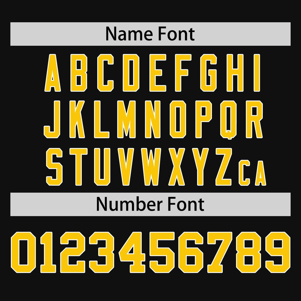 Custom Black Gold Personalized Horizontal Stripe Authentic Pullover Baseball Jersey