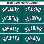 Custom Aqua Navy Raglan Sleeves Side Spot Authentic Pullover Baseball Jersey