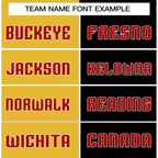 Custom Black Yellow-Red Split Fashion Tops Basketball Jersey