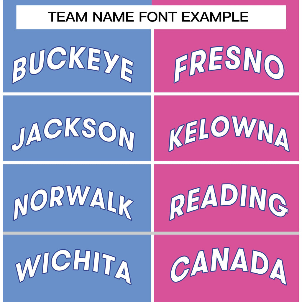 Custom Pink Blue Split Fashion Tops Basketball Jersey