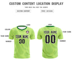 Custom Green Kelly Green Training Uniform For Men Soccer Sets Jersey