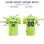 Custom Green Classic Graffiti Pattern Sportswear Soccer Tops/Sets Jersey