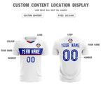 Custom White Classic Sports Sets Soccer Shirt Jersey