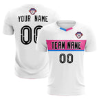 Custom White Classic Sports Sets Soccer Shirt Jersey