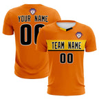 Custom Orange Classic Sports Sets Soccer Shirt Jersey