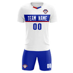Custom White Classic Sports Sets Soccer Shirt Jersey
