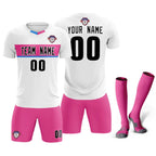 Custom White Classic Sports Sets Soccer Shirt Jersey
