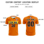 Custom Orange Classic Sports Sets Soccer Shirt Jersey