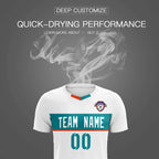 Custom White Classic Sports Sets Soccer Shirt Jersey