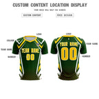 Custom Midnight Green Abstract Breathable Soccer Tops/Sets Jersey