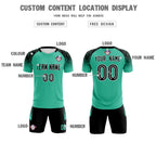 Custom Green Classic Soccer Training Sets Jersey For Adults/Kids