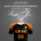 Custom Black Classic Soccer Training Sets Jersey For Adults/Kids