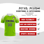 Custom Green Classic Soccer Training Sets Jersey For Adults/Kids