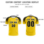 Custom Gold Classic Soccer Training Sets Jersey For Adults/Kids