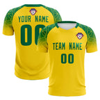 Custom Gold Classic Soccer Training Sets Jersey For Adults/Kids