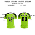 Custom Neon Green Classic Soccer Training Sets Jersey For Adults/Kids