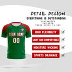 Custom Kelly Green Classic Soccer Training Sets Jersey For Adults/Kids