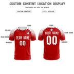 Custom Red Classic Soccer Training Sets Jersey For Adults/Kids