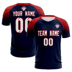 Custom Navy Classic Soccer Training Sets Jersey For Adults/Kids
